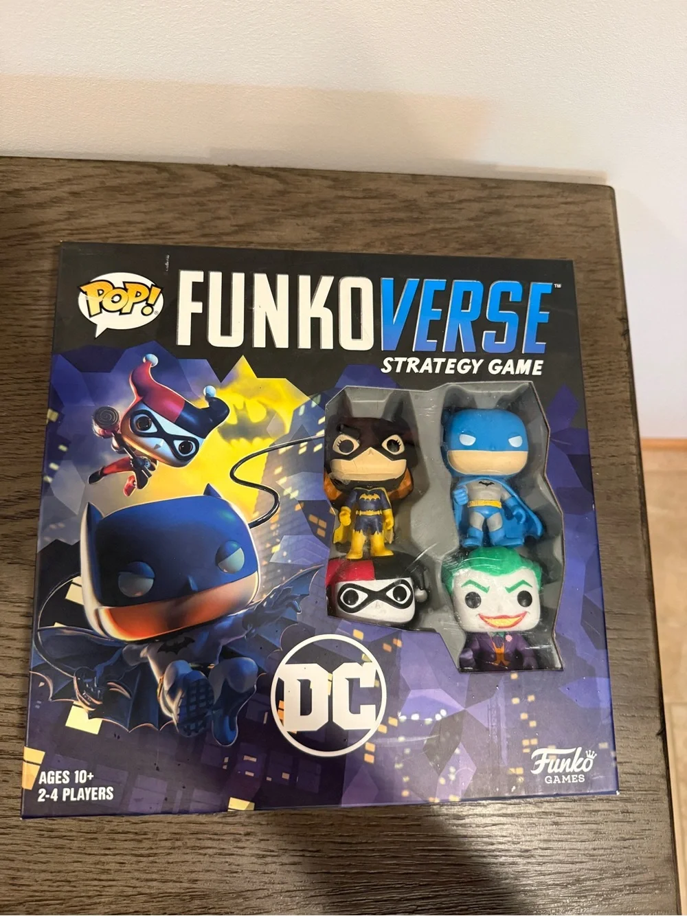 Funko Pop FunkoVerse Strategy Game DC Batman Joker Harley Quinn Batgirl